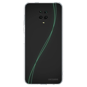 Picasee átlátszó szilikon tok az alábbi mobiltelefonokra Xiaomi Redmi Note 9 Pro - Be Different