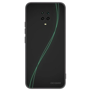 Picasee fekete szilikon tok az alábbi mobiltelefonokra Xiaomi Redmi Note 9 Pro - Be Different