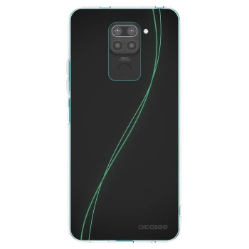 Picasee fekete szilikon tok az alábbi mobiltelefonokra Xiaomi Redmi Note 9 - Be Different