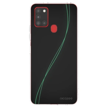 Picasee átlátszó szilikon tok az alábbi mobiltelefonokra Samsung Galaxy A21s - Be Different