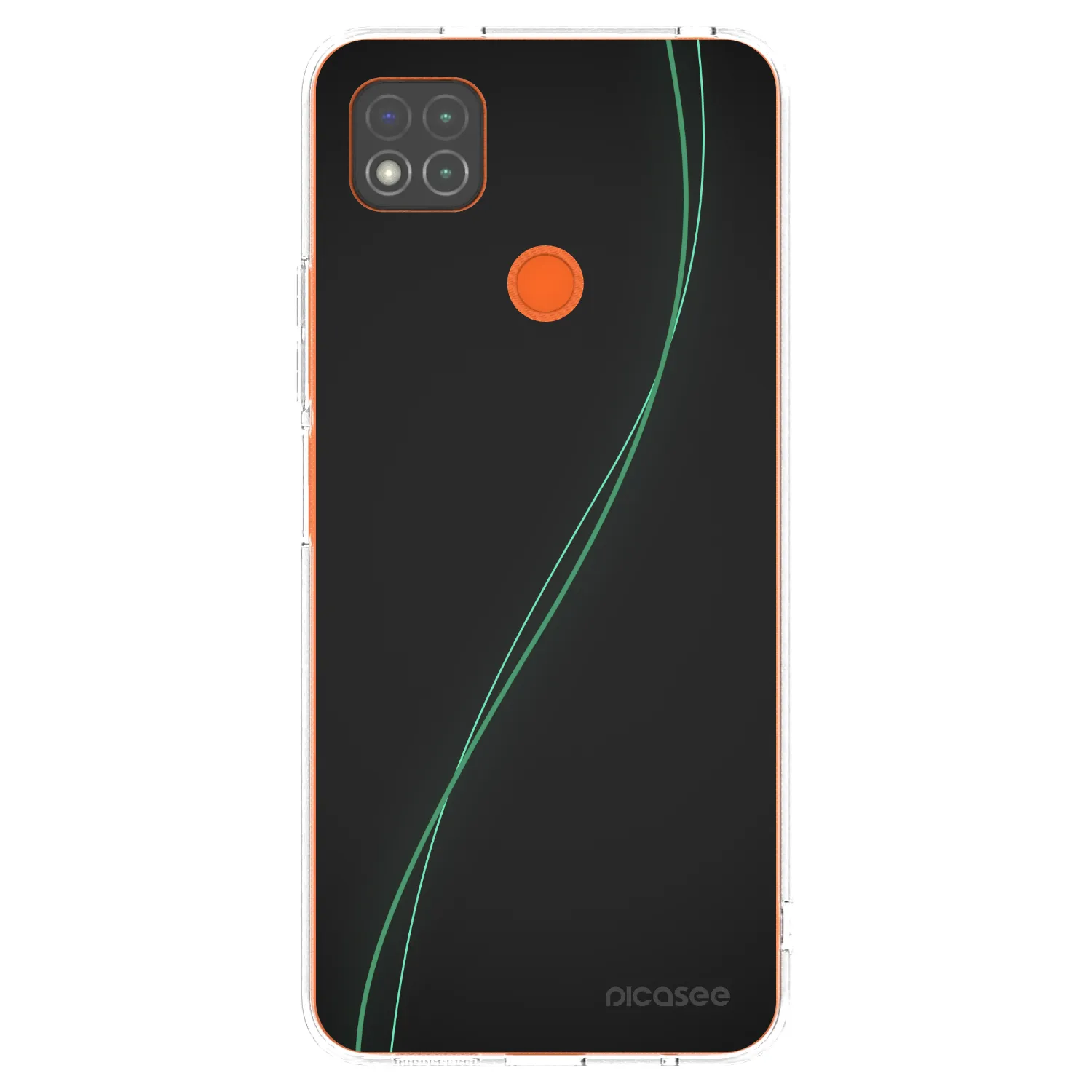 Picasee átlátszó szilikon tok az alábbi mobiltelefonokra Xiaomi Redmi 9C - Be Different