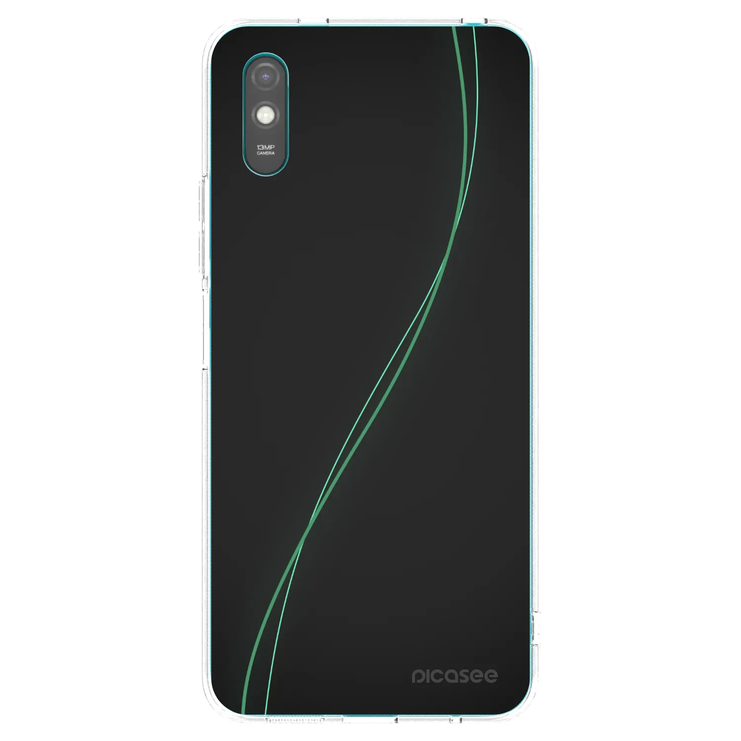 Picasee átlátszó szilikon tok az alábbi mobiltelefonokra Xiaomi Redmi 9A - Be Different