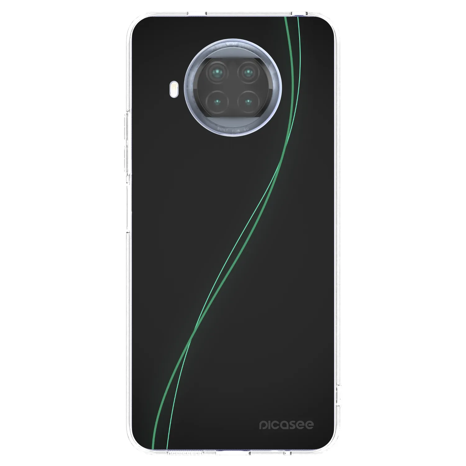 Picasee átlátszó szilikon tok az alábbi mobiltelefonokra Xiaomi Mi 10T Lite - Be Different