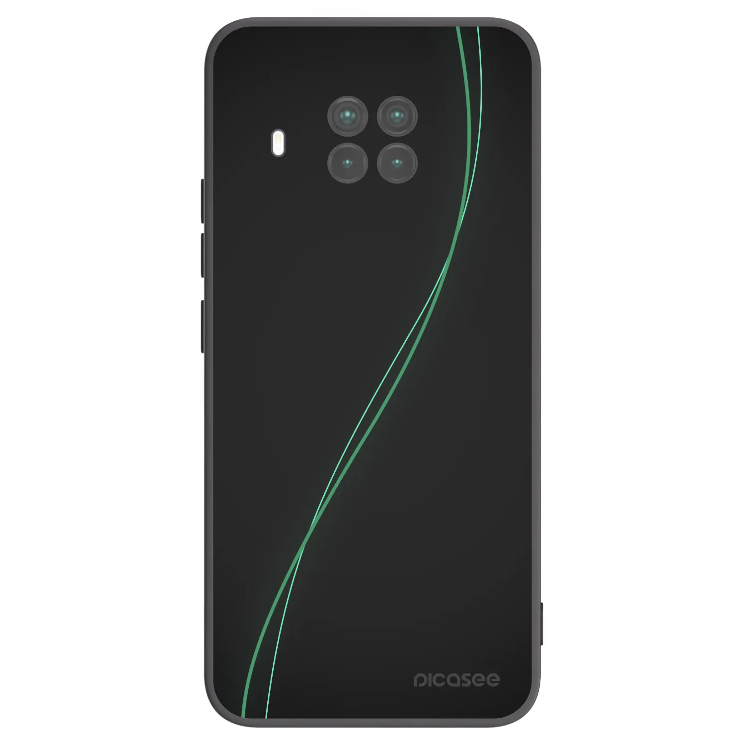 Picasee fekete szilikon tok az alábbi mobiltelefonokra Xiaomi Mi 10T Lite - Be Different
