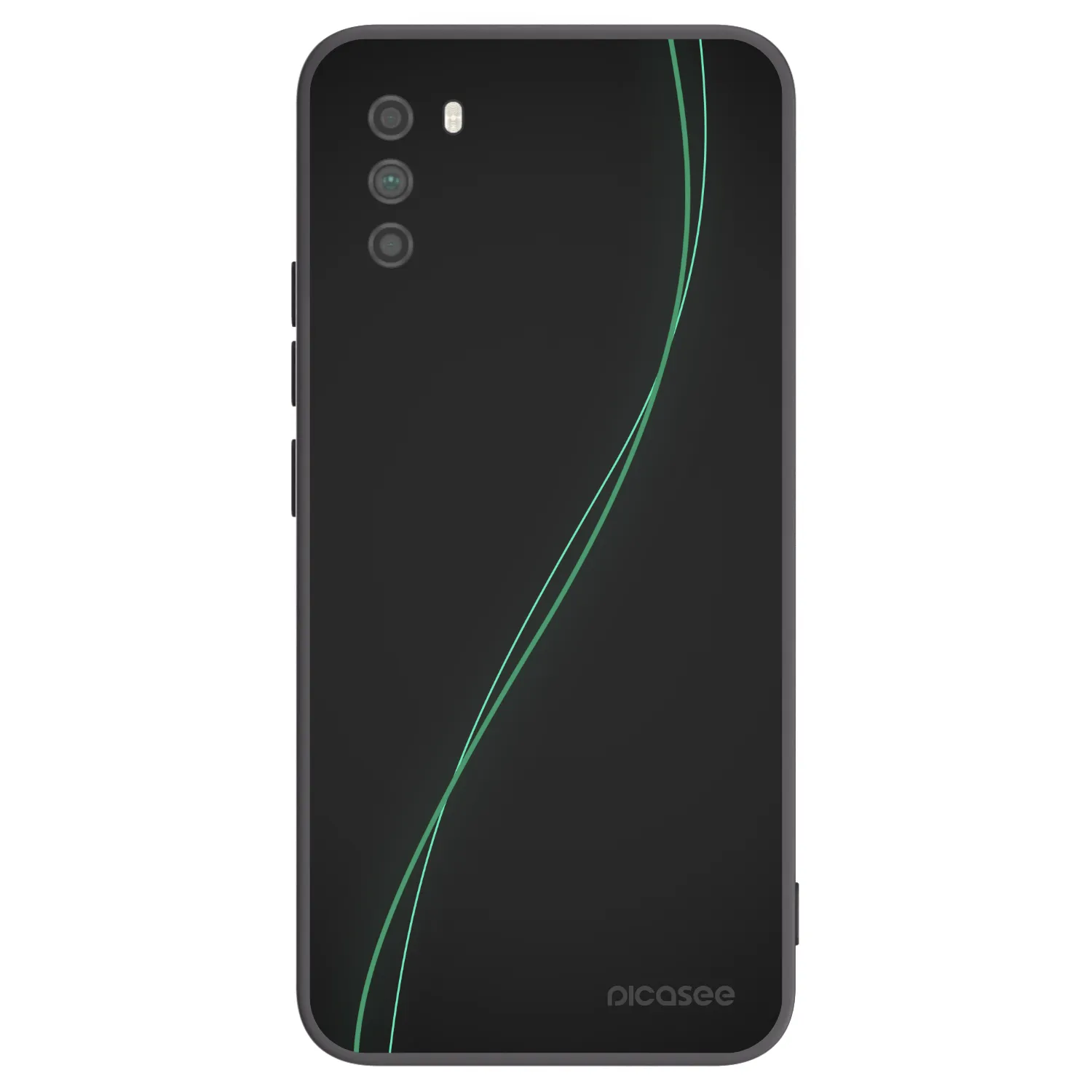 Picasee fekete szilikon tok az alábbi mobiltelefonokra Xiaomi Poco M3 - Be Different