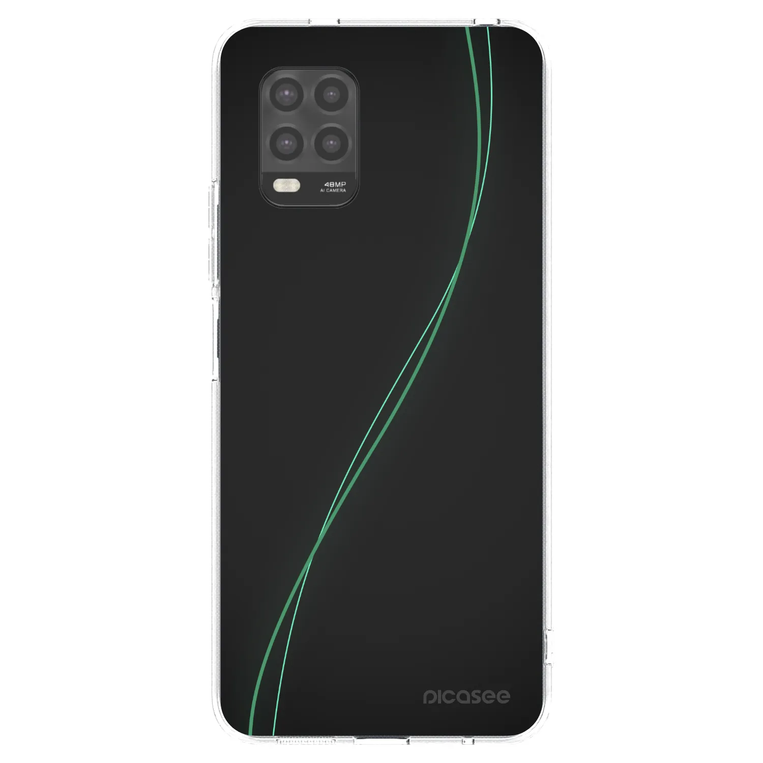 Picasee átlátszó szilikon tok az alábbi mobiltelefonokra Xiaomi Mi 10 Lite - Be Different