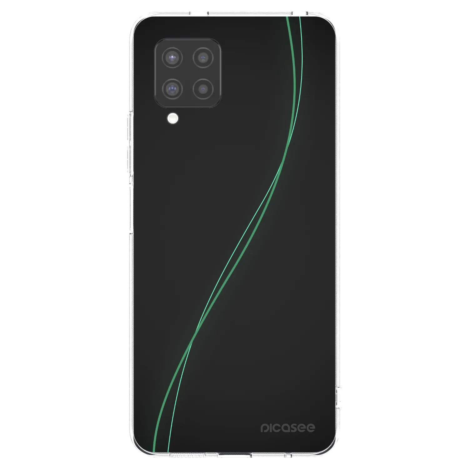 Picasee átlátszó szilikon tok az alábbi mobiltelefonokra Samsung Galaxy A42 A426B - Be Different