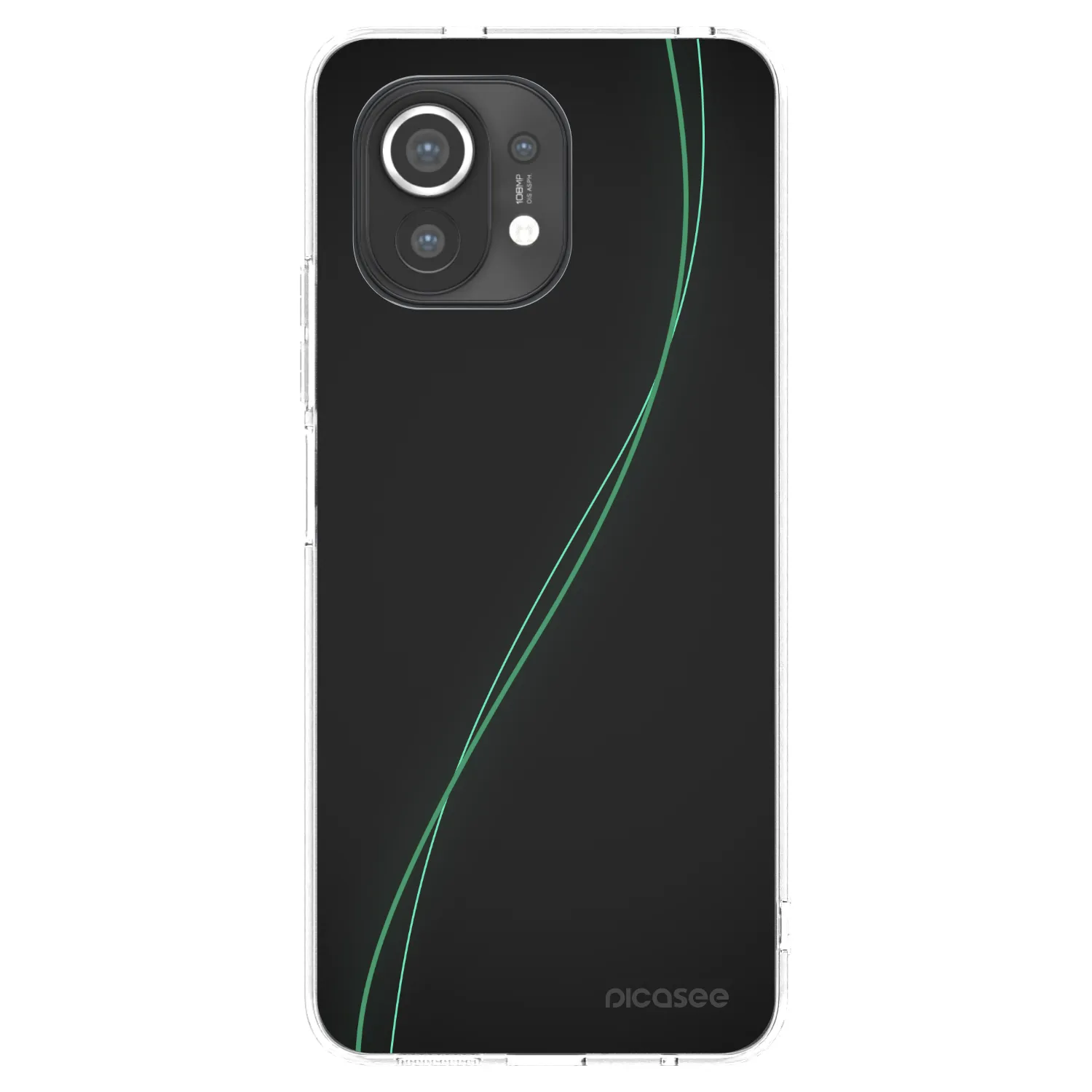 Picasee átlátszó szilikon tok az alábbi mobiltelefonokra Xiaomi Mi 11 - Be Different