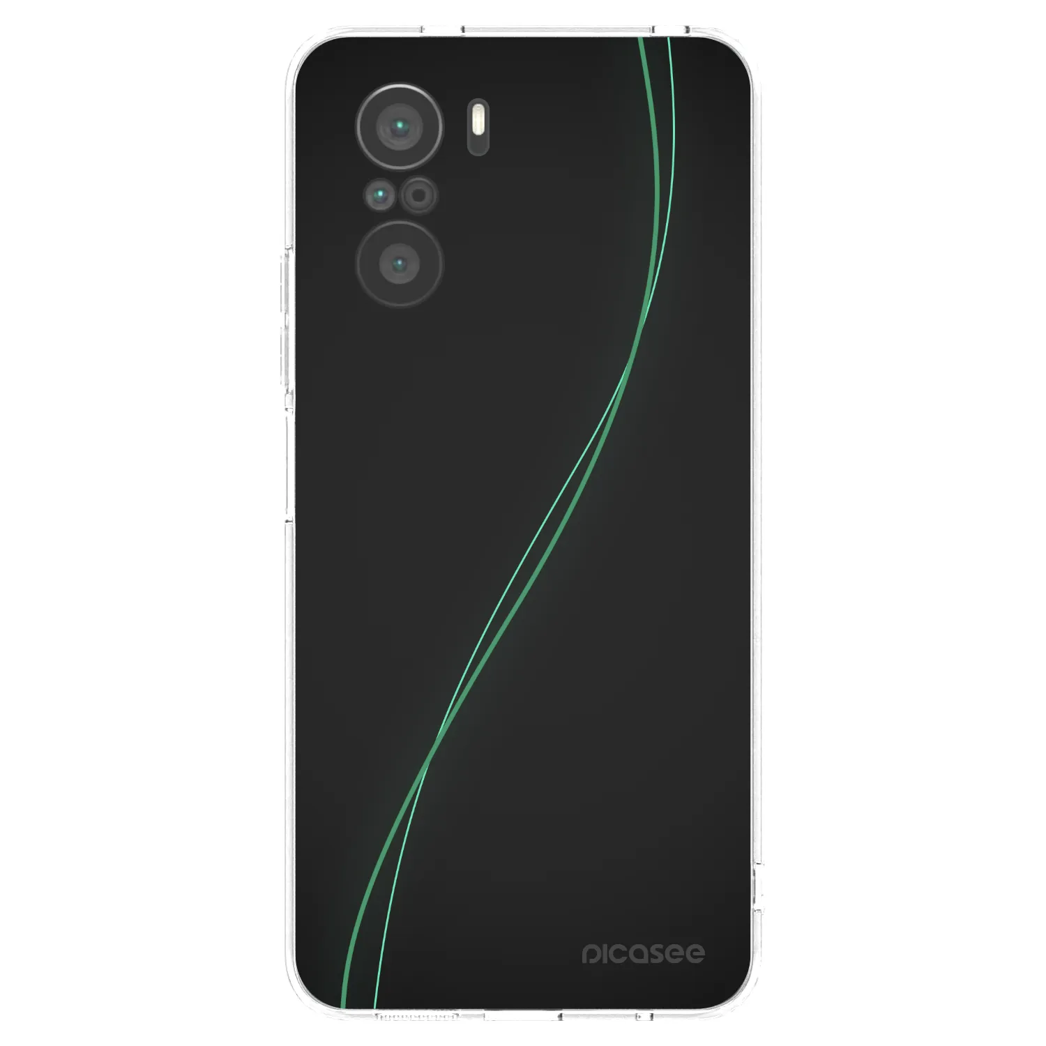 Picasee átlátszó szilikon tok az alábbi mobiltelefonokra Xiaomi Poco F3 - Be Different