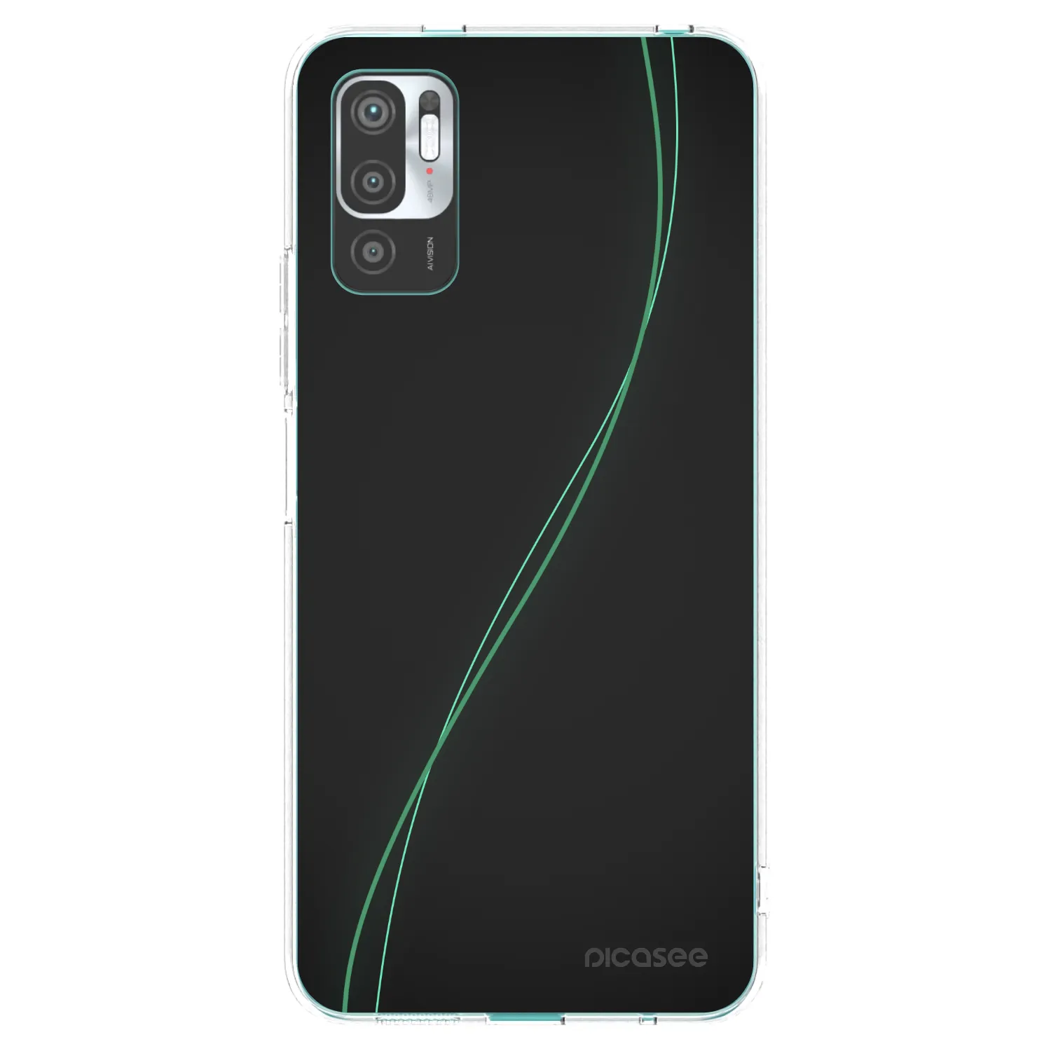 Picasee átlátszó szilikon tok az alábbi mobiltelefonokra Xiaomi Redmi Note 10 5G - Be Different