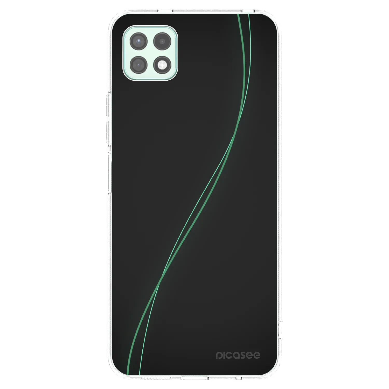 Picasee átlátszó szilikon tok az alábbi mobiltelefonokra Samsung Galaxy A22 A226B 5G - Be Different