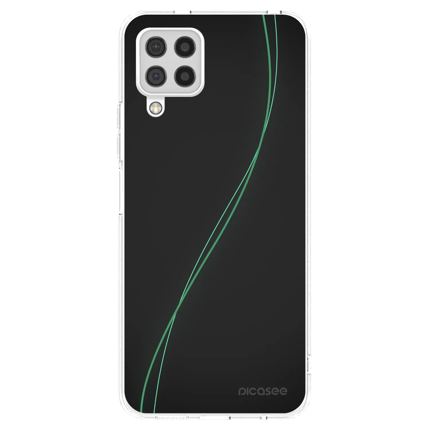 Picasee átlátszó szilikon tok az alábbi mobiltelefonokra Samsung Galaxy A22 A225F 4G - Be Different