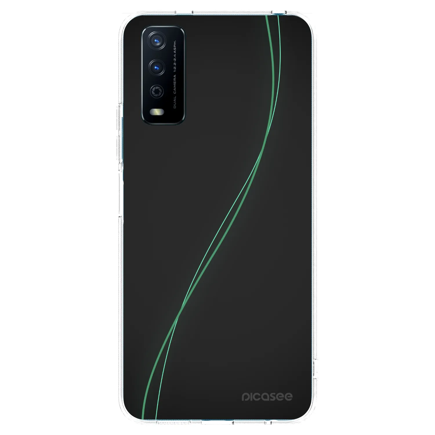 Picasee átlátszó szilikon tok az alábbi mobiltelefonokra Vivo Y11s - Be Different
