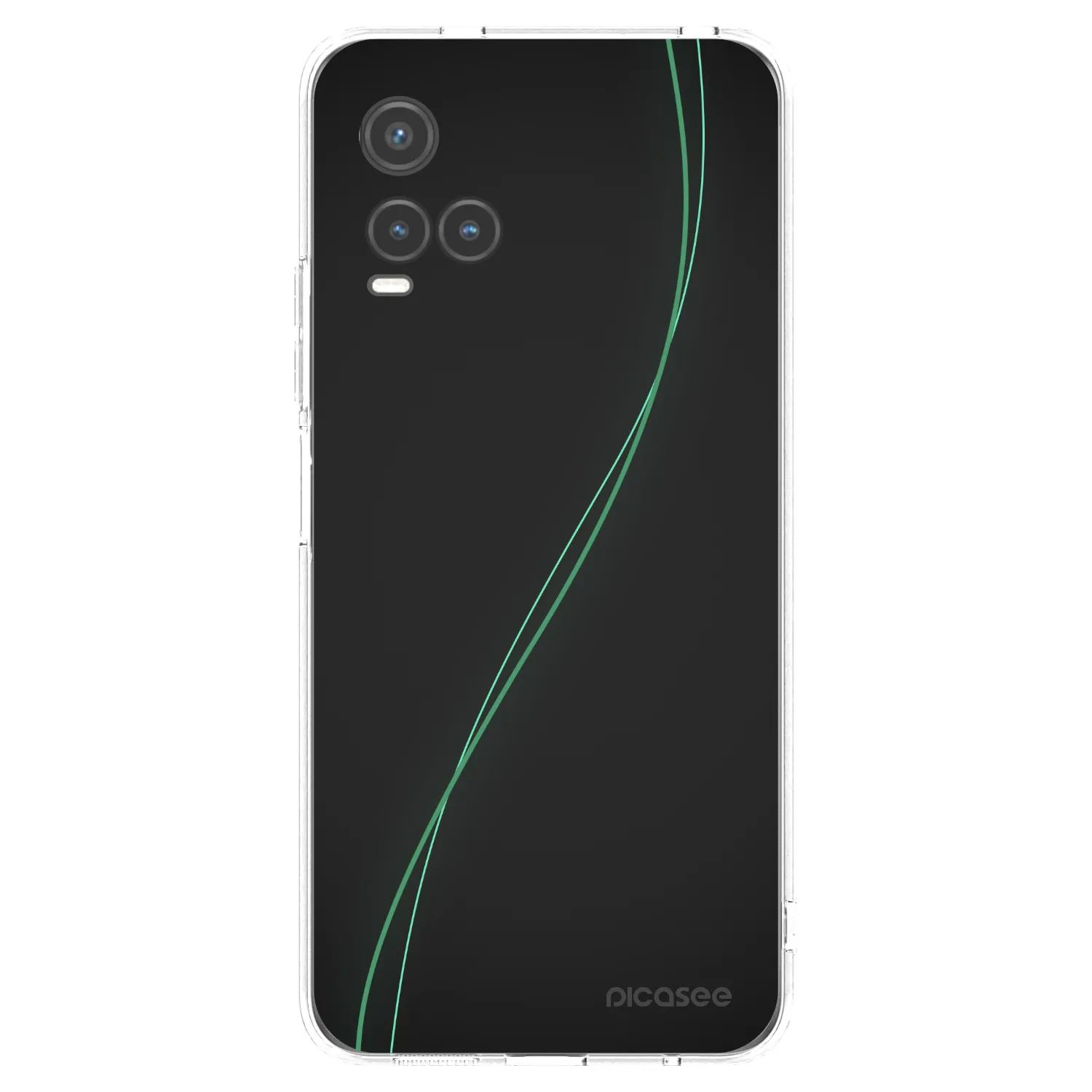 Picasee átlátszó szilikon tok az alábbi mobiltelefonokra Vivo Y33s - Be Different