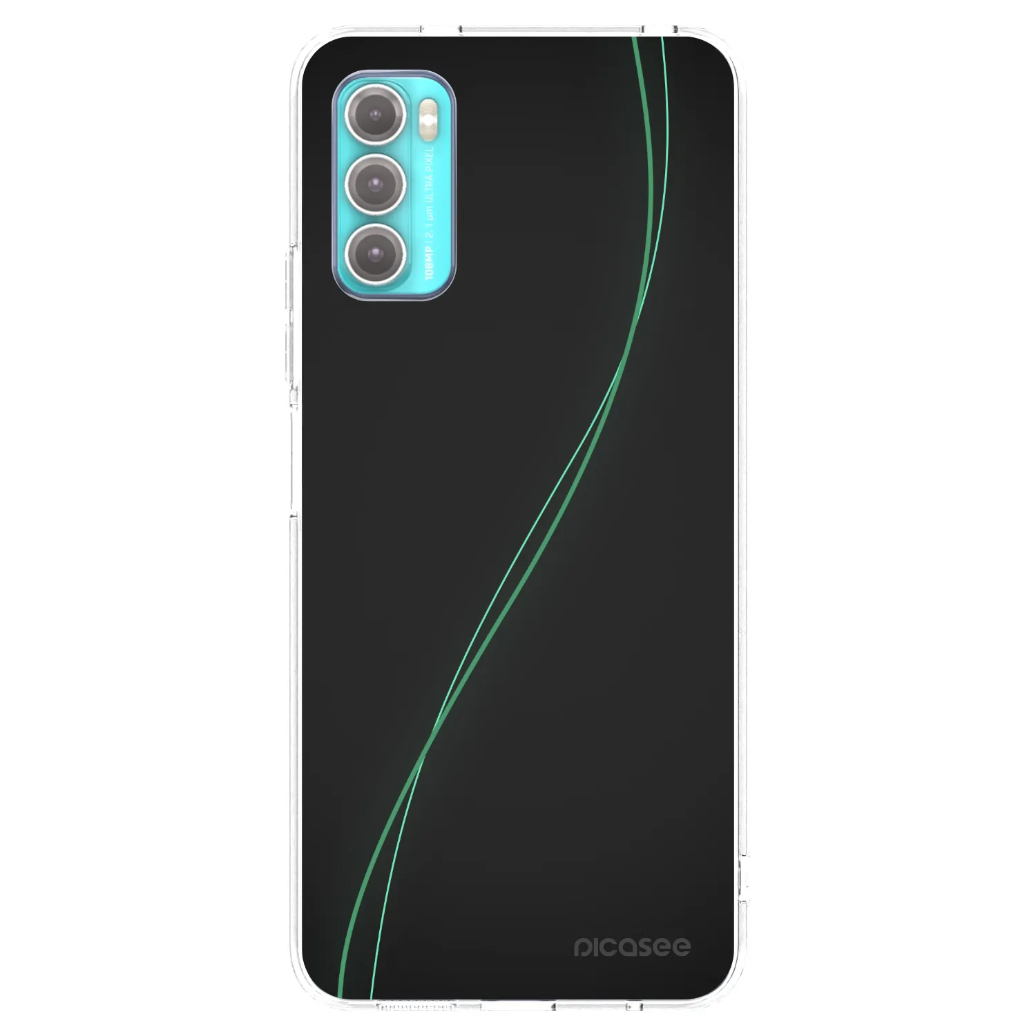 Picasee átlátszó szilikon tok az alábbi mobiltelefonokra Motorola Moto G60 - Be Different