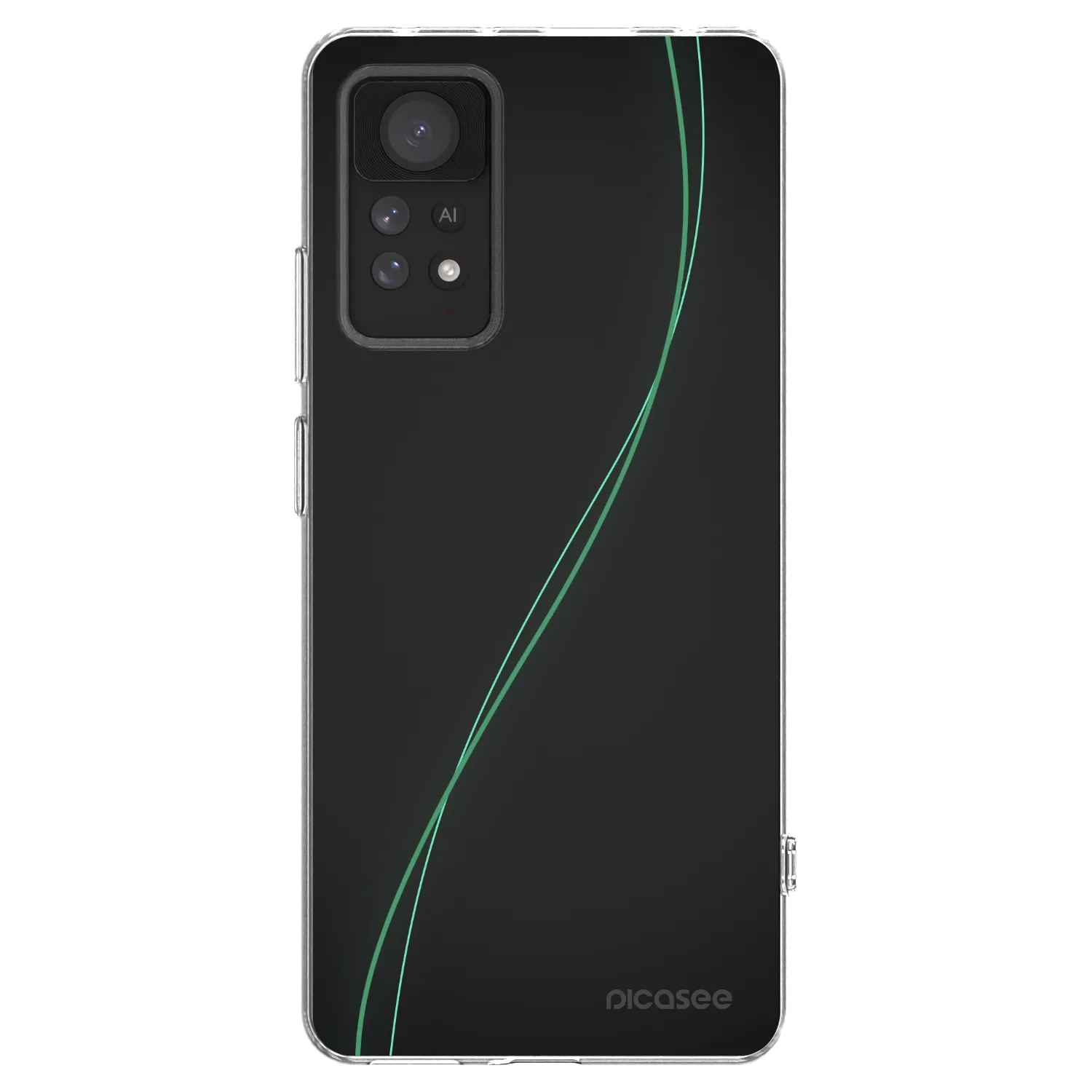 Picasee átlátszó szilikon tok az alábbi mobiltelefonokra Xiaomi Redmi Note 11 Pro - Be Different