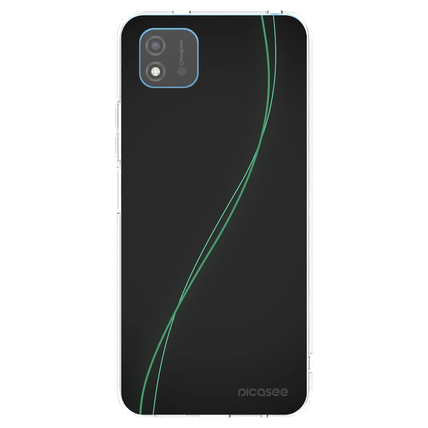 Picasee átlátszó szilikon tok az alábbi mobiltelefonokra Realme C11 (2021) - Be Different