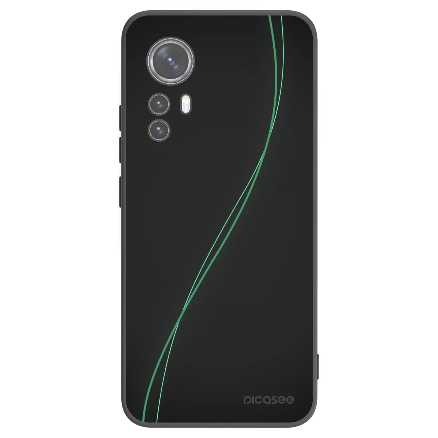 Picasee fekete szilikon tok az alábbi mobiltelefonokra Xiaomi 12 - Be Different