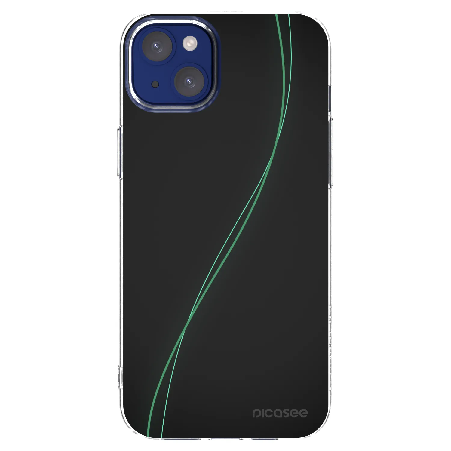 Picasee átlátszó szilikon tok az alábbi mobiltelefonokra Apple iPhone 14 Plus - Be Different