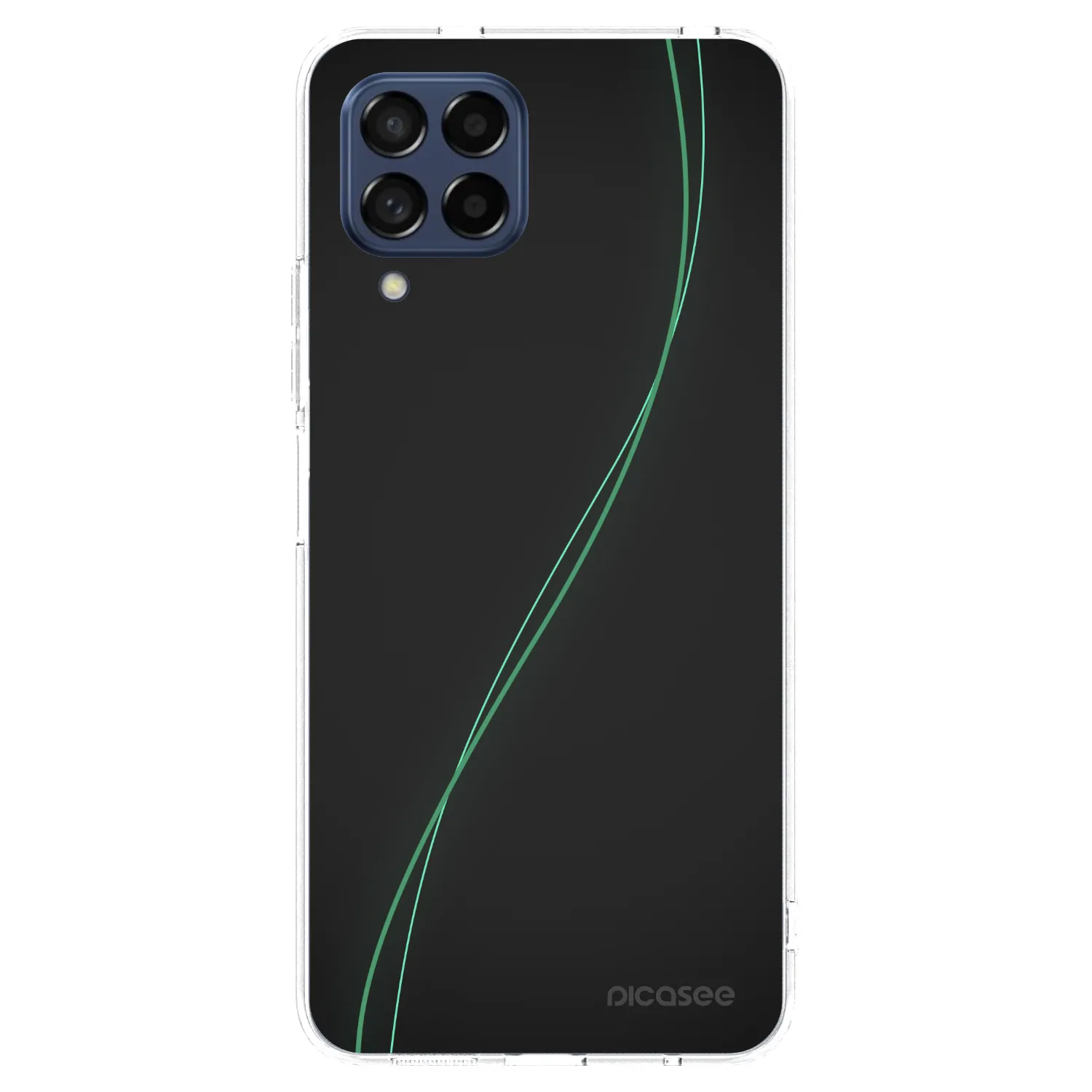 Picasee átlátszó szilikon tok az alábbi mobiltelefonokra Samsung Galaxy M53 5G - Be Different