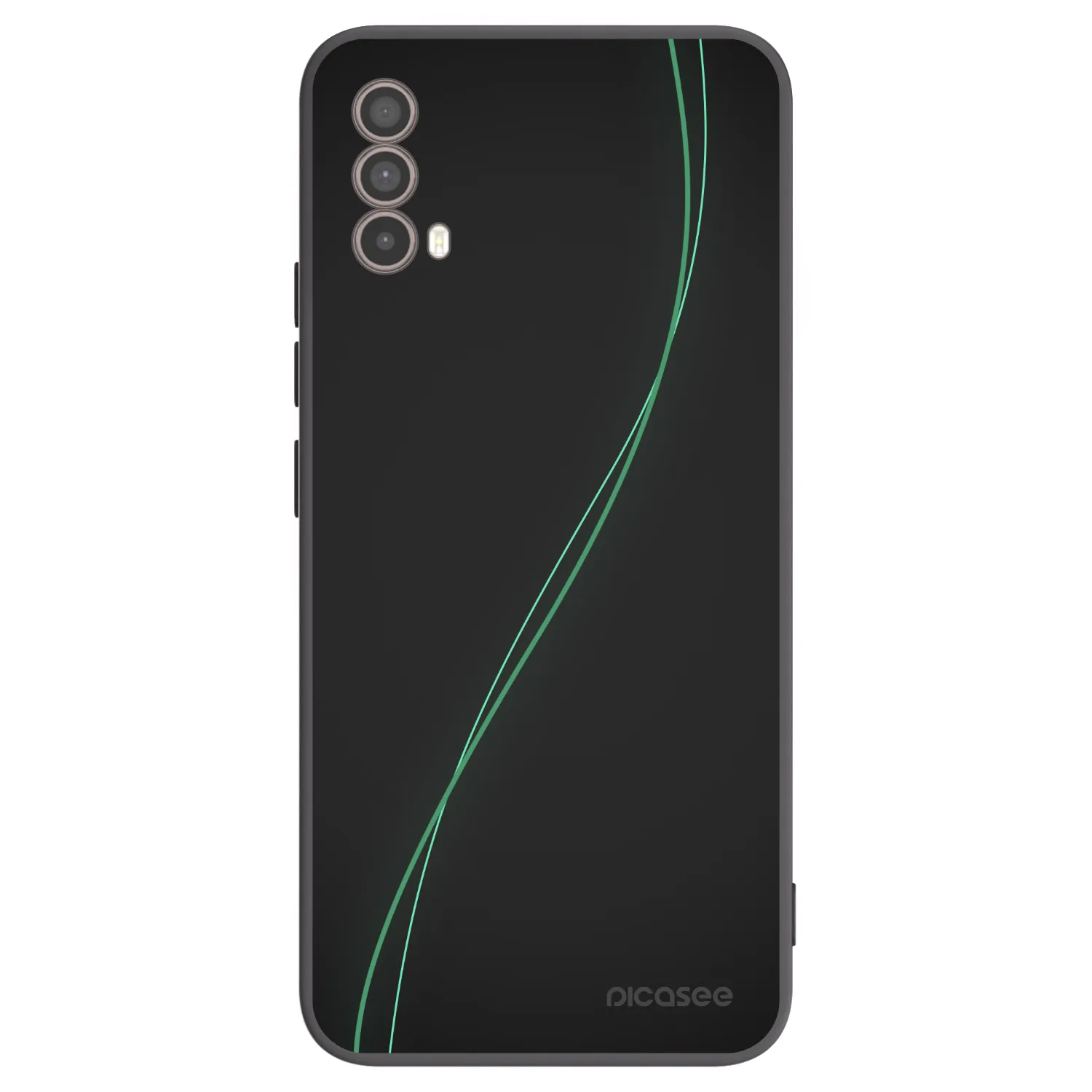 Picasee fekete szilikon tok az alábbi mobiltelefonokra Motorola Moto E40 - Be Different