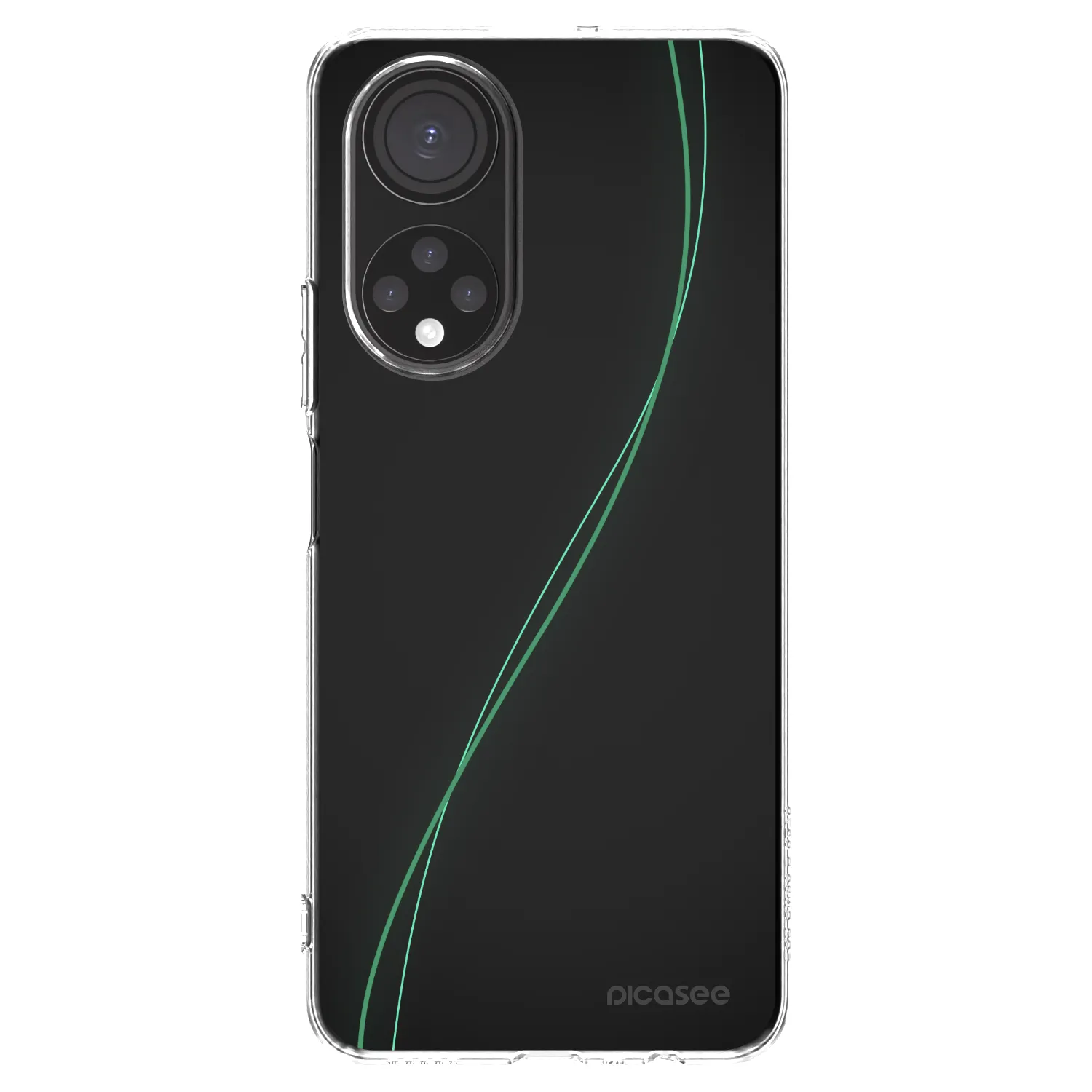 Picasee átlátszó szilikon tok az alábbi mobiltelefonokra Honor X7 - Be Different