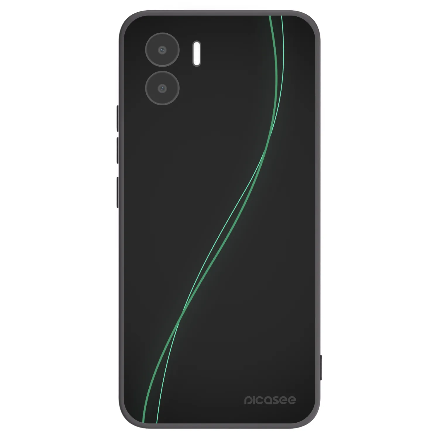 Picasee fekete szilikon tok az alábbi mobiltelefonokra Xiaomi Redmi A1 - Be Different