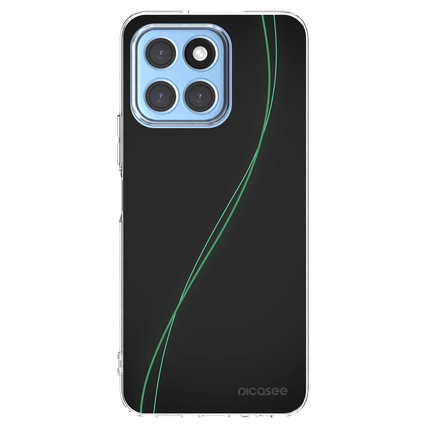 Picasee átlátszó szilikon tok az alábbi mobiltelefonokra Honor X8 5G - Be Different