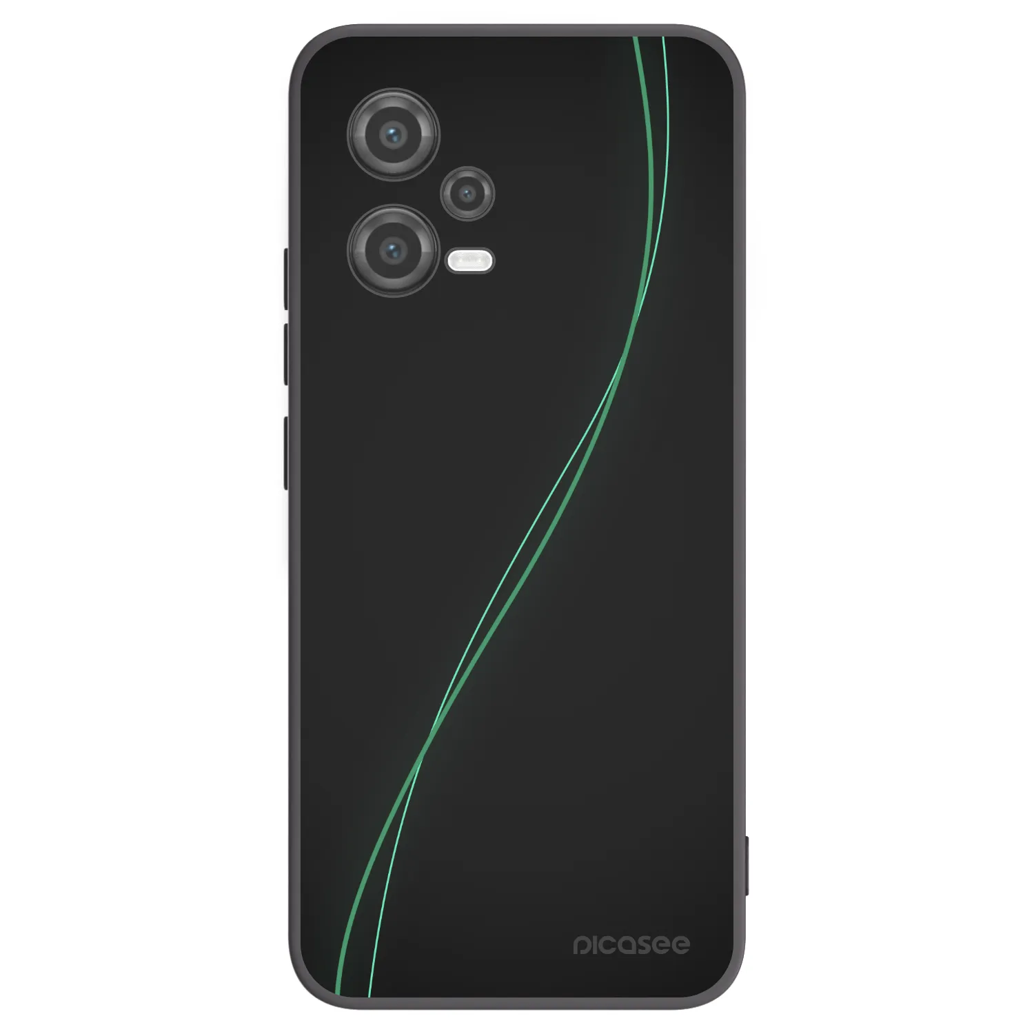 Picasee fekete szilikon tok az alábbi mobiltelefonokra Xiaomi Poco X5 - Be Different