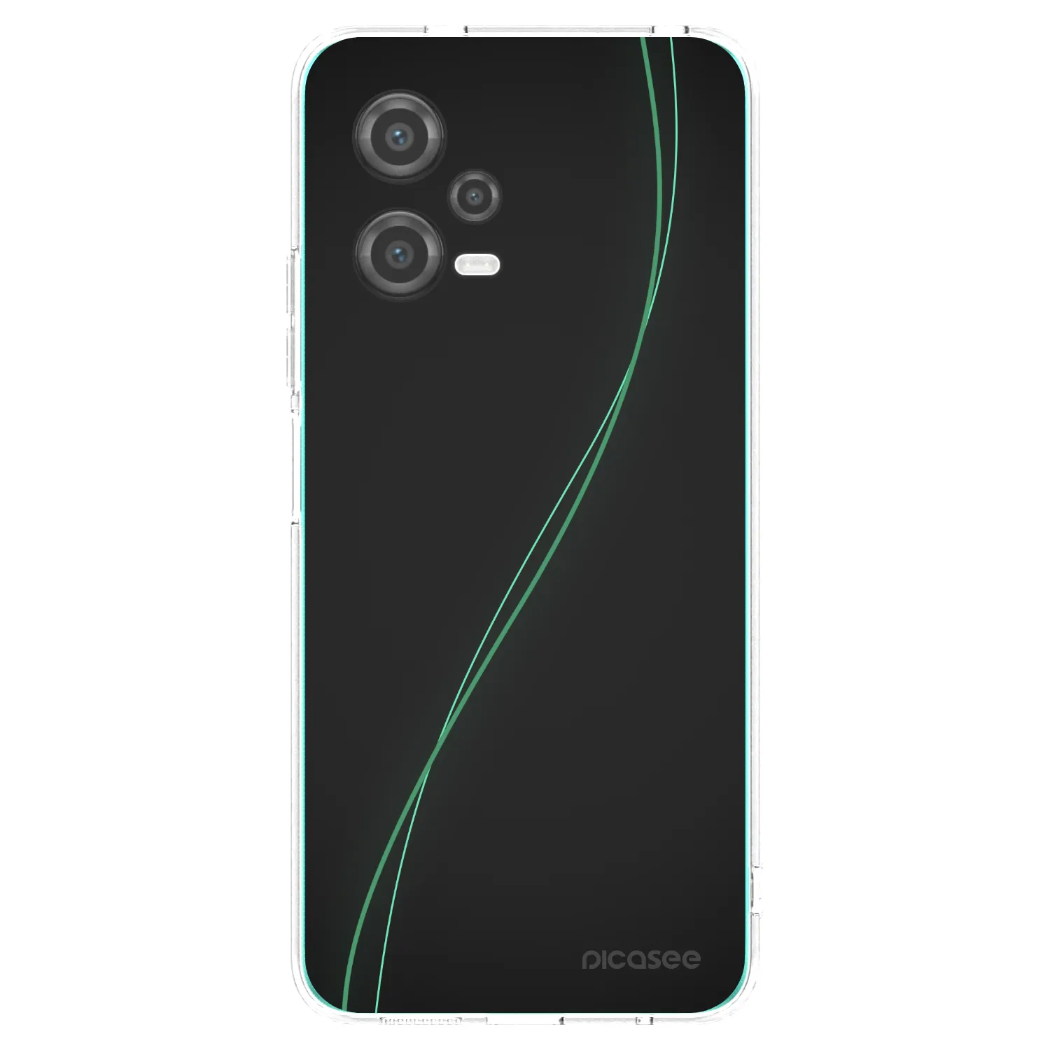 Picasee átlátszó szilikon tok az alábbi mobiltelefonokra Xiaomi Poco X5 - Be Different