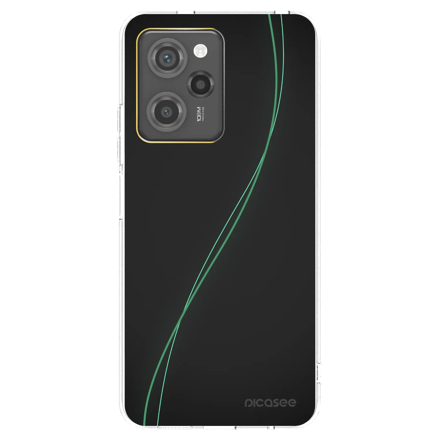 Picasee átlátszó szilikon tok az alábbi mobiltelefonokra Xiaomi Poco X5 Pro - Be Different