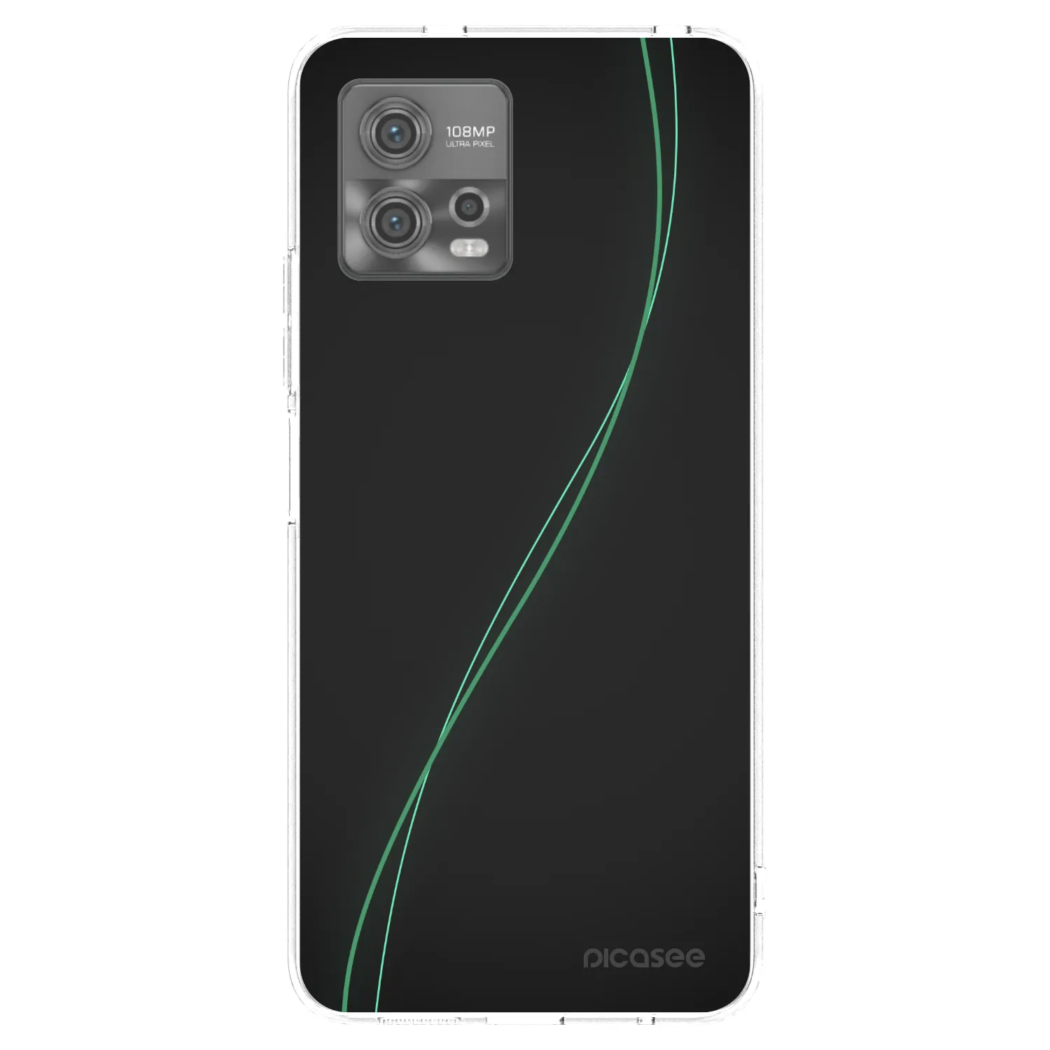 Picasee átlátszó szilikon tok az alábbi mobiltelefonokra Motorola Moto G72 - Be Different