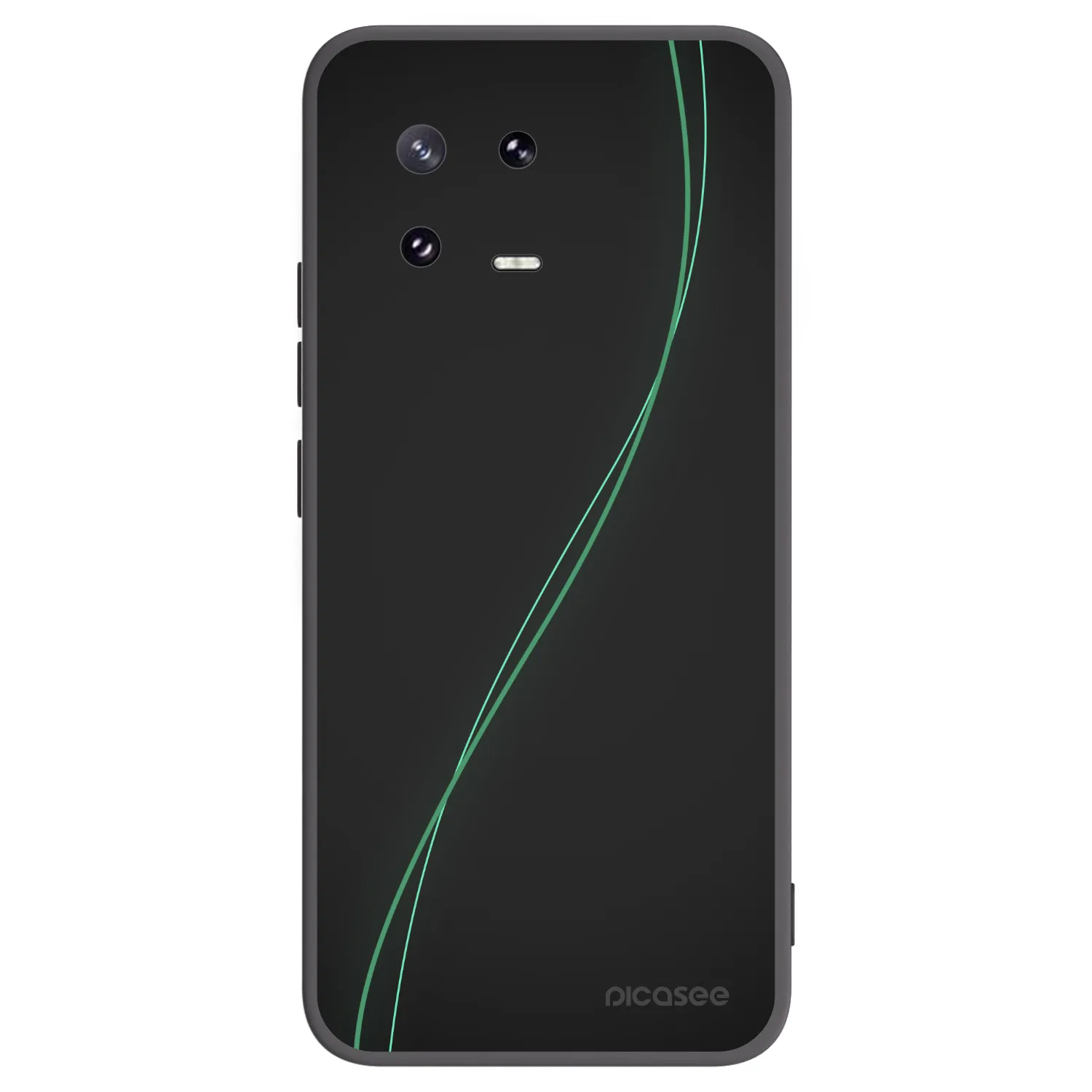 Picasee fekete szilikon tok az alábbi mobiltelefonokra Xiaomi 13 Pro - Be Different