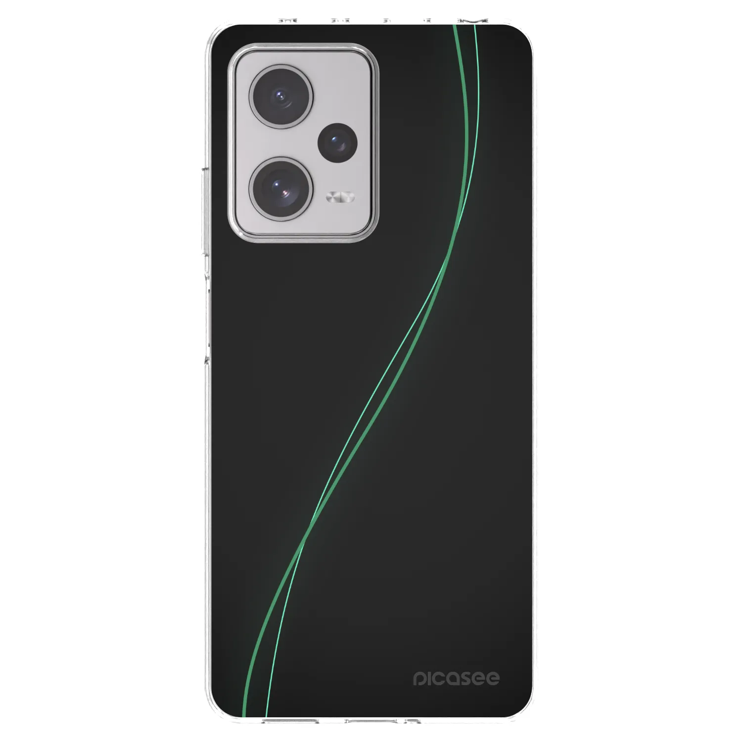 Picasee átlátszó szilikon tok az alábbi mobiltelefonokra Xiaomi Redmi Note 12 Pro+ 5G - Be Different