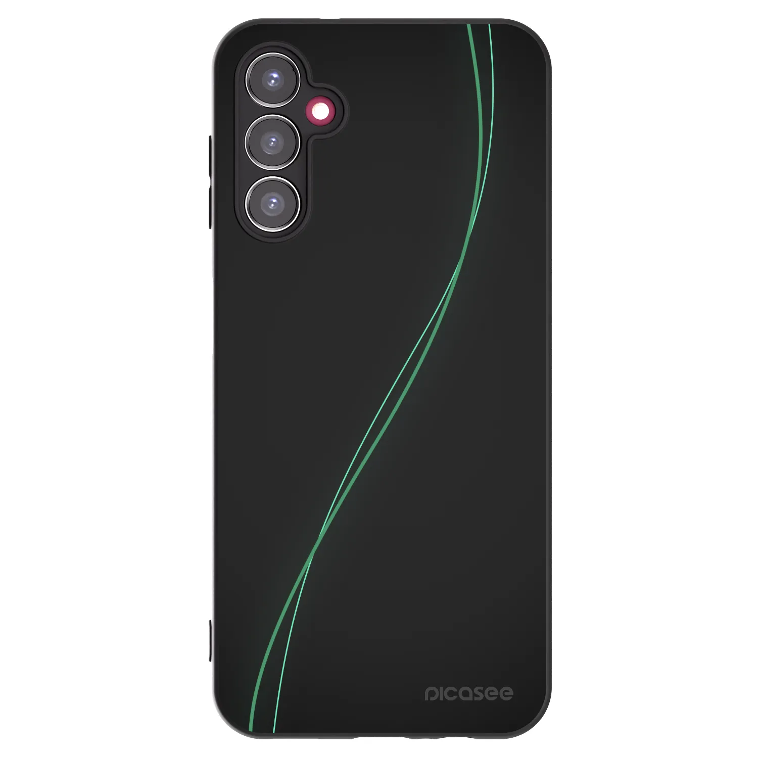 Picasee fekete szilikon tok az alábbi mobiltelefonokra Samsung Galaxy A14 4G A145R - Be Different