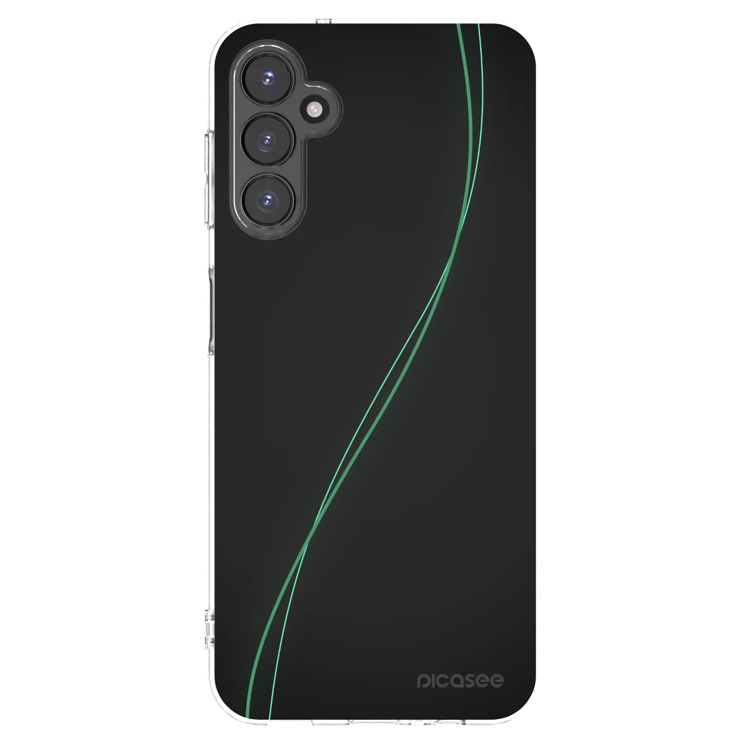 Picasee átlátszó szilikon tok az alábbi mobiltelefonokra Samsung Galaxy A14 5G A146P - Be Different