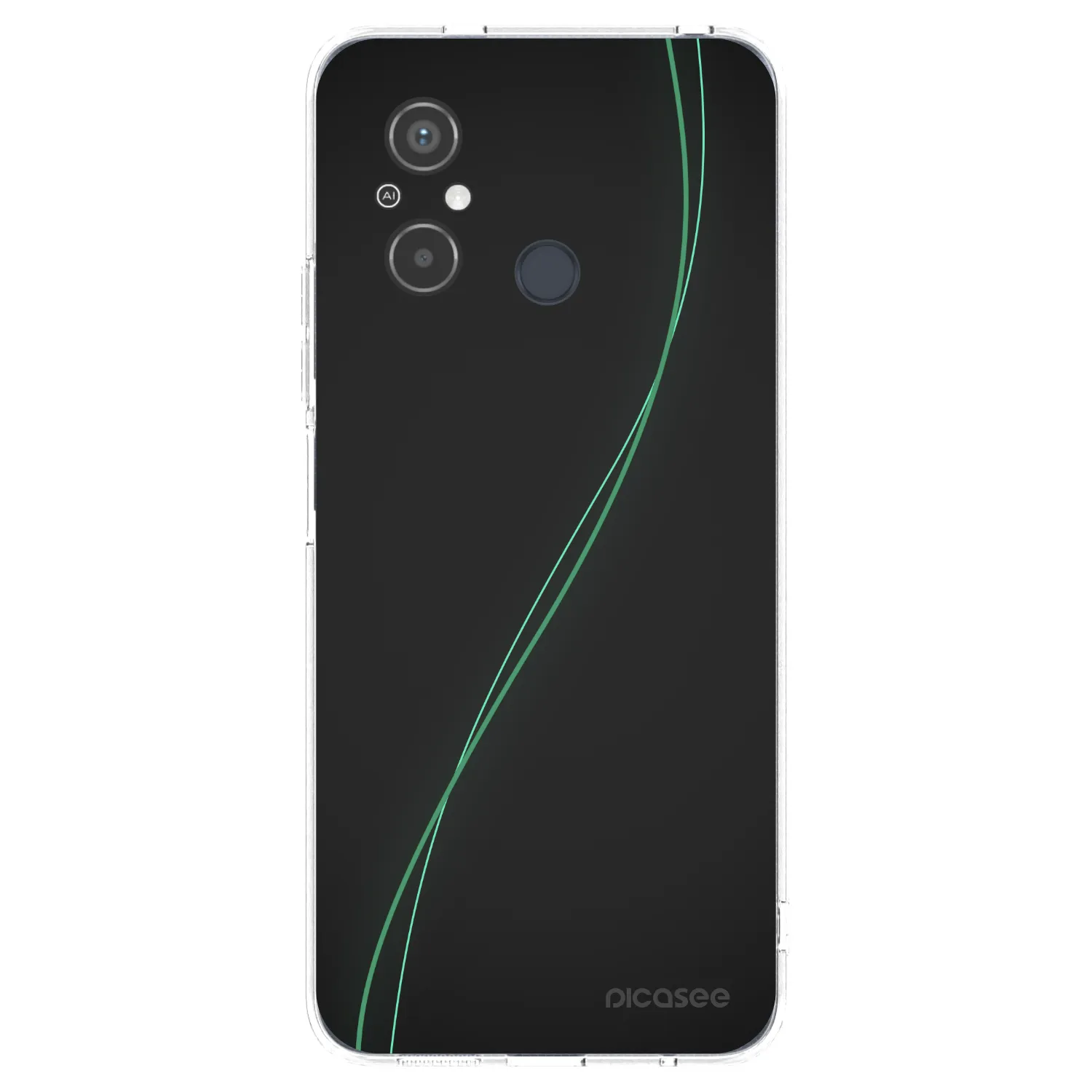 Picasee átlátszó szilikon tok az alábbi mobiltelefonokra Xiaomi Redmi 12C - Be Different