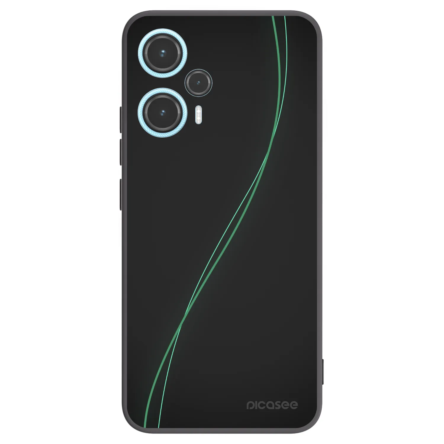 Picasee fekete szilikon tok az alábbi mobiltelefonokra Xiaomi Poco F5 - Be Different
