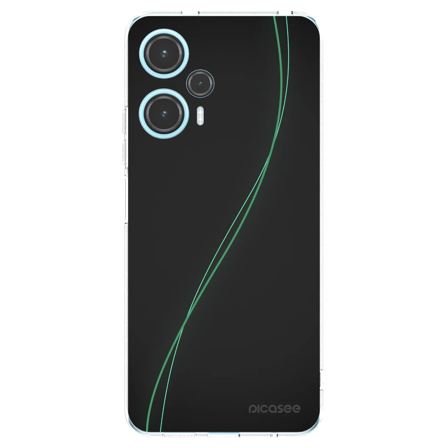 Picasee átlátszó szilikon tok az alábbi mobiltelefonokra Xiaomi Poco F5 - Be Different