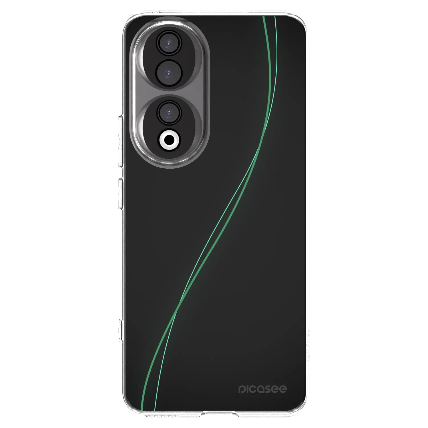 Picasee átlátszó szilikon tok az alábbi mobiltelefonokra Honor 90 5G - Be Different