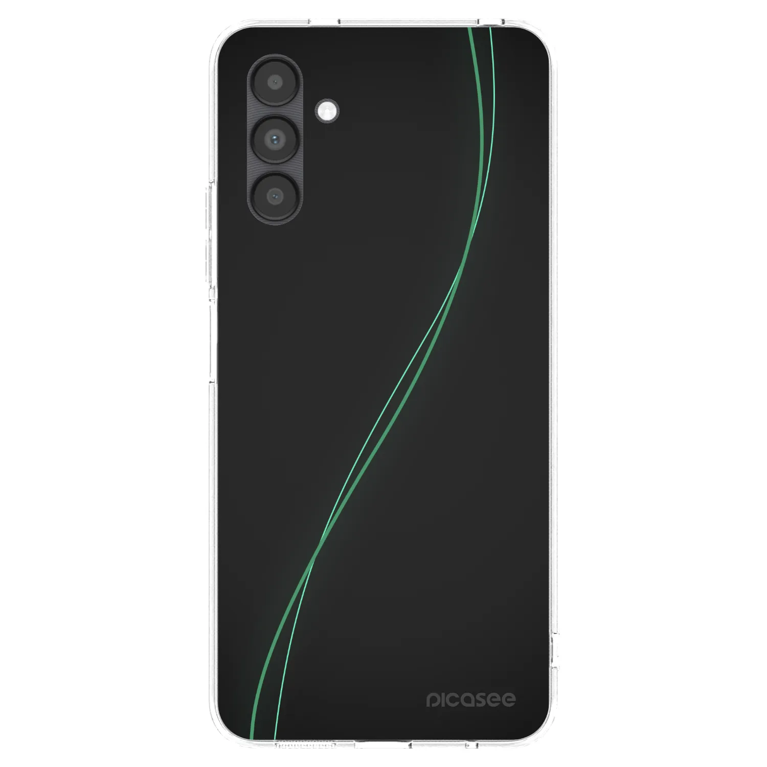 Picasee átlátszó szilikon tok az alábbi mobiltelefonokra Samsung Galaxy A04s A047F - Be Different