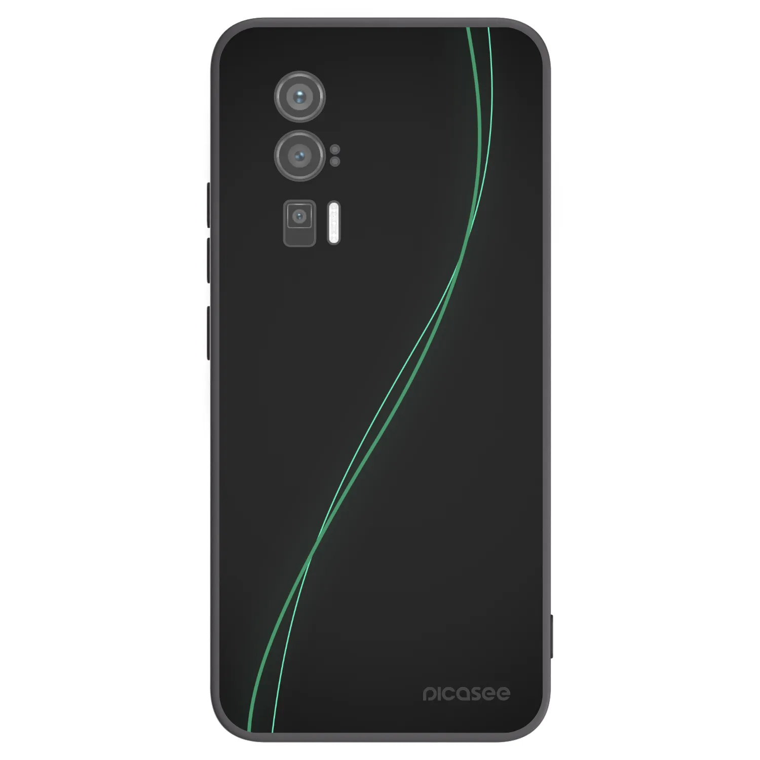 Picasee fekete szilikon tok az alábbi mobiltelefonokra Xiaomi Poco F5 Pro 5G - Be Different