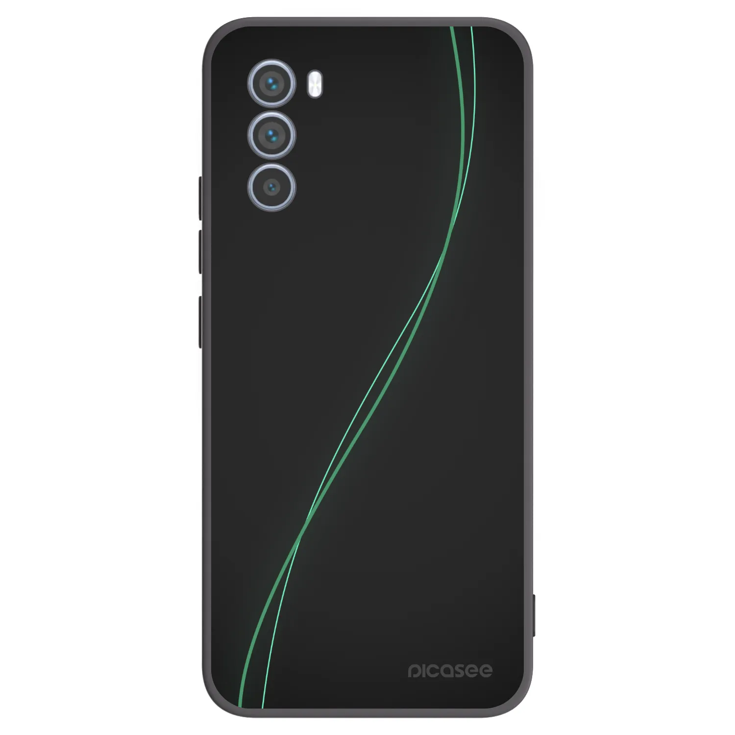 Picasee fekete szilikon tok az alábbi mobiltelefonokra Motorola Moto G62 - Be Different