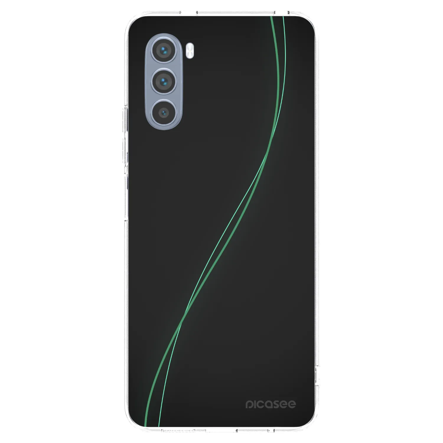 Picasee átlátszó szilikon tok az alábbi mobiltelefonokra Motorola Moto G62 - Be Different