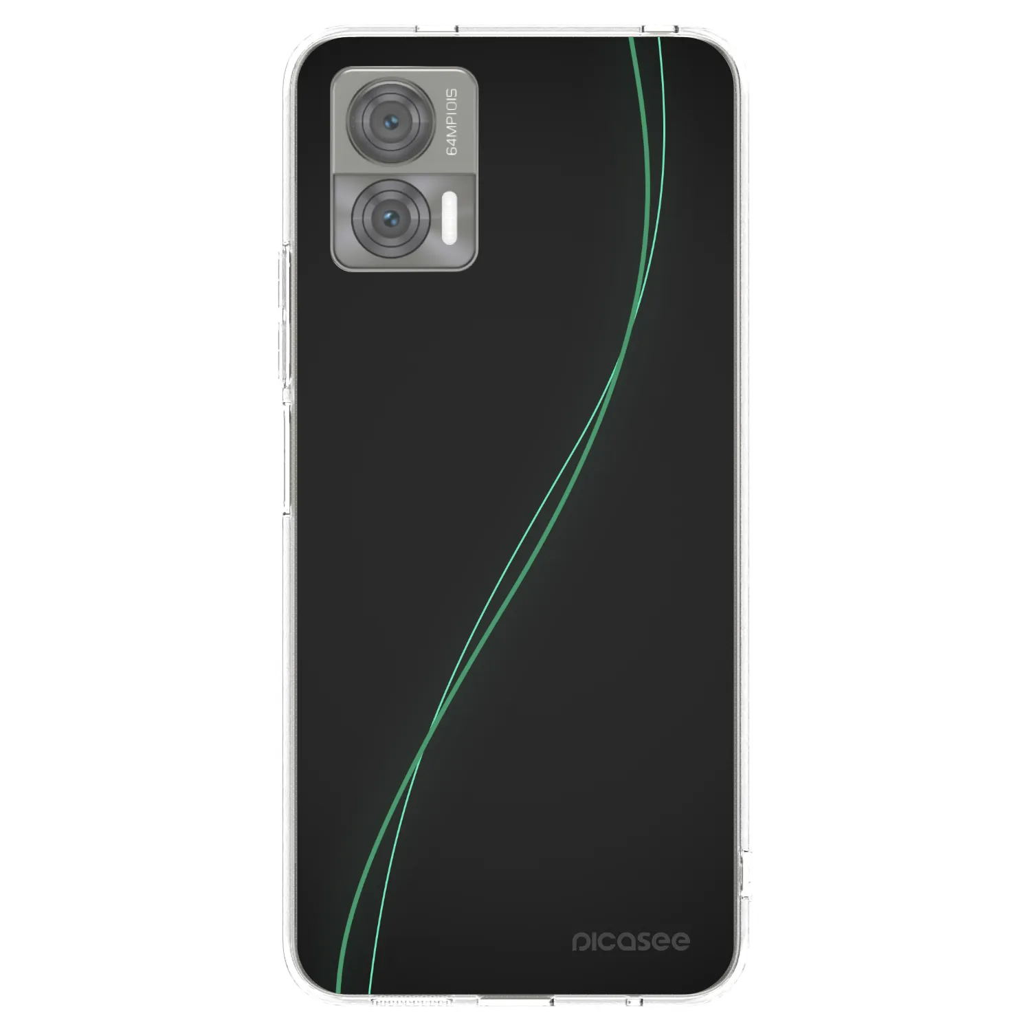 Picasee átlátszó szilikon tok az alábbi mobiltelefonokra Motorola Edge 30 Neo - Be Different