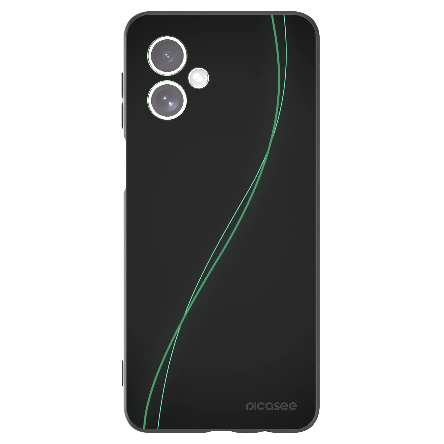 Picasee fekete szilikon tok az alábbi mobiltelefonokra Motorola Moto G54 5G - Be Different