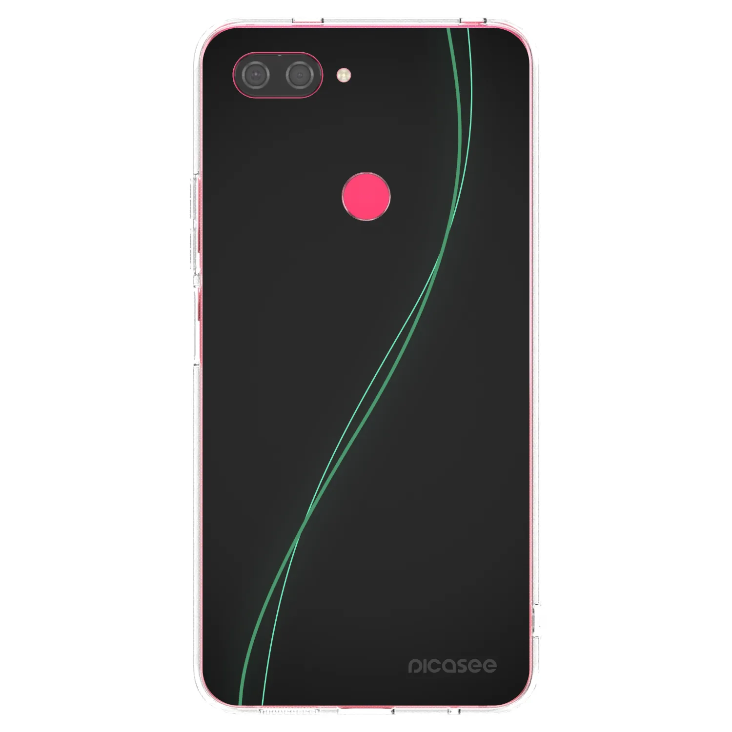 Picasee átlátszó szilikon tok az alábbi mobiltelefonokra Xiaomi Mi 8 Lite - Be Different