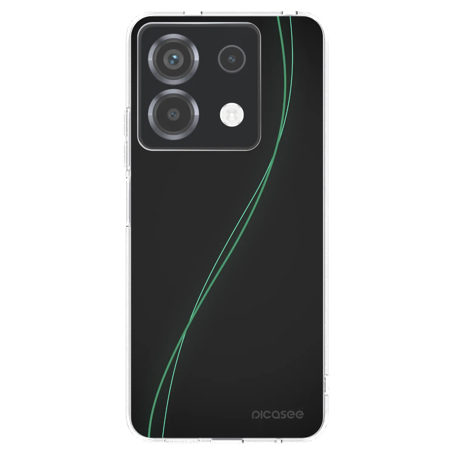 Picasee átlátszó szilikon tok az alábbi mobiltelefonokra Xiaomi Poco X6 - Be Different