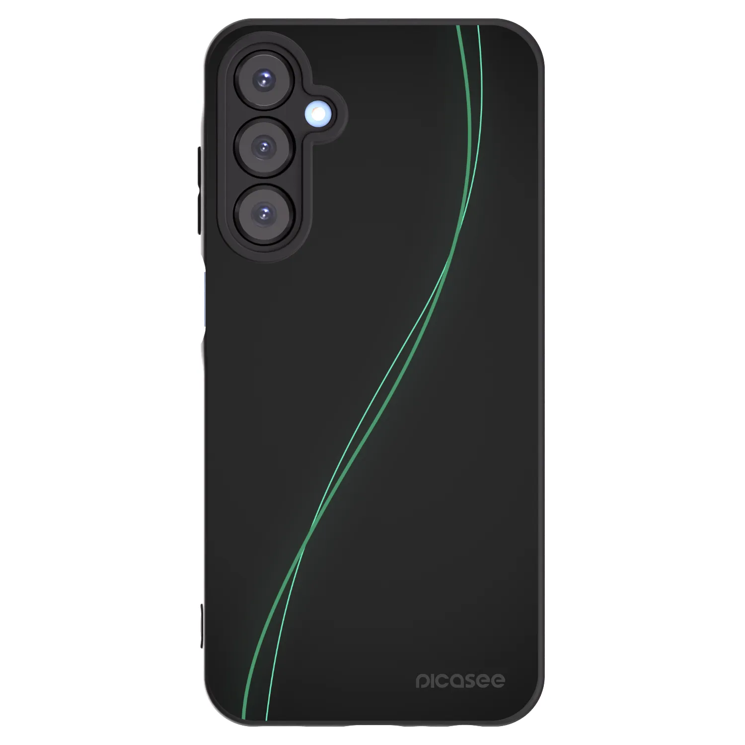 Picasee fekete szilikon tok az alábbi mobiltelefonokra Samsung Galaxy A25 A256B 5G - Be Different
