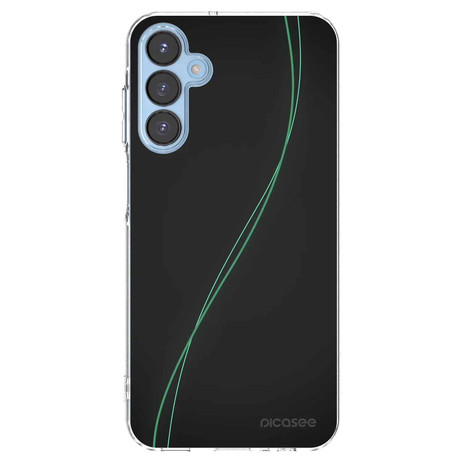 Picasee átlátszó szilikon tok az alábbi mobiltelefonokra Samsung Galaxy A15 A156B 5G - Be Different